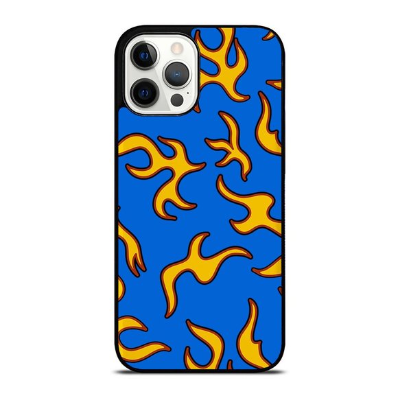 Flame Phone Case Aesthetic Golf Wang Flame Pattern Print iPhone Case - Picture 1 of 1